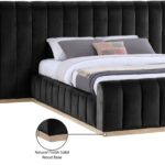 Amara Velvet Upholstered Bed