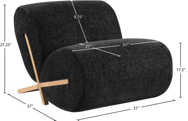 Akira Fabric Upholstered Accent Chair