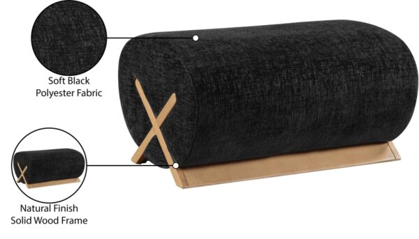 Akira Fabric Upholstered Ottoman