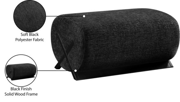 Akira Fabric Upholstered Ottoman