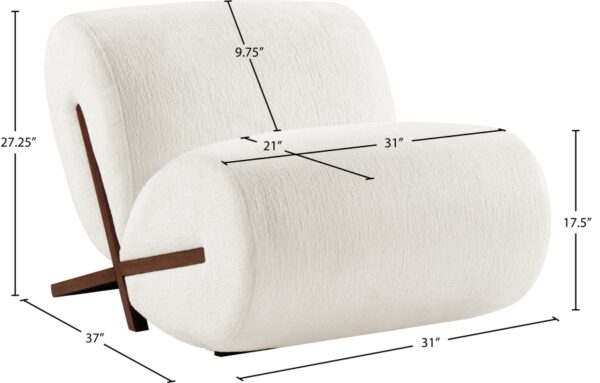 Akira Fabric Upholstered Accent Chair
