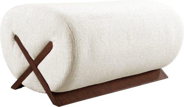 Akira Fabric Upholstered Ottoman