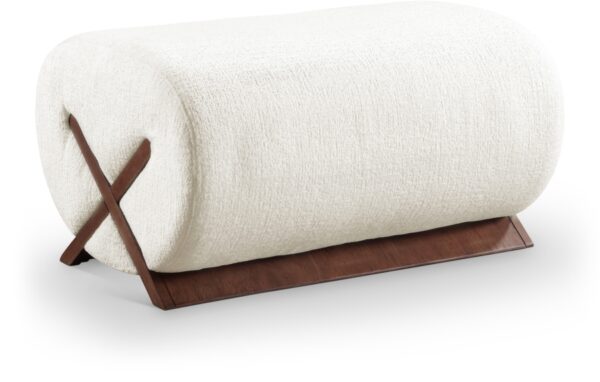 Akira Fabric Upholstered Ottoman