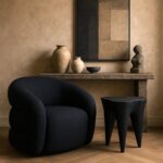 Bourges Aluminium End Table
