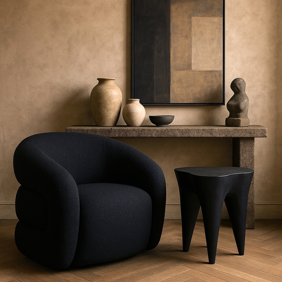 Bourges Aluminium End Table
