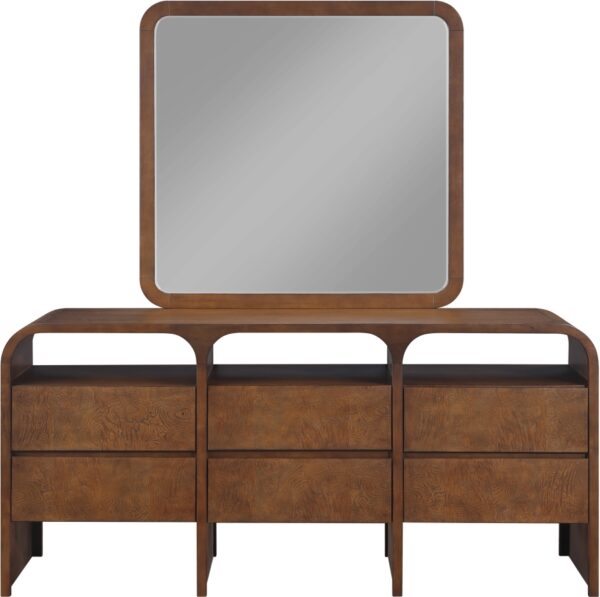 Giada Solid Wood And Veneer Mirror