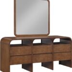 Giada Solid Wood And Veneer Mirror