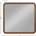 Giada Solid Wood And Veneer Mirror
