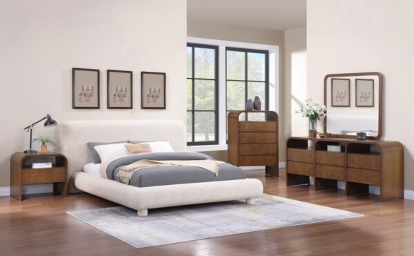 Giada Solid Wood And Veneer Mirror