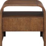 Giada Solid Wood And Veneer Nightstand