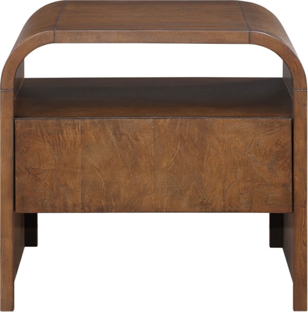 Giada Solid Wood And Veneer Nightstand