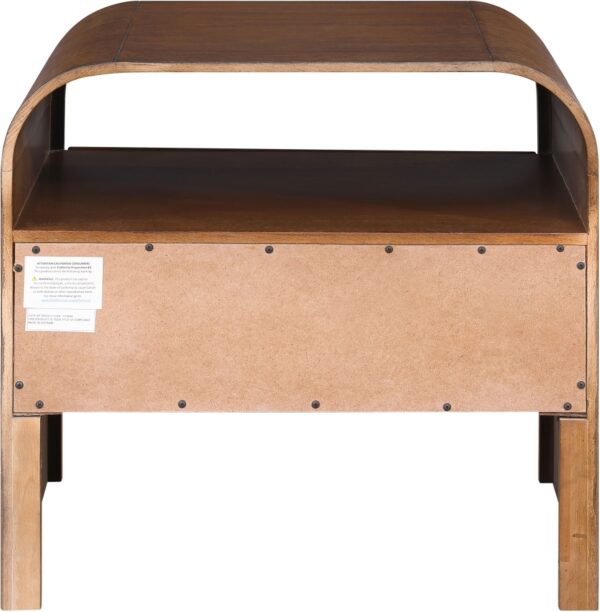 Giada Solid Wood And Veneer Nightstand