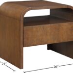 Giada Solid Wood And Veneer Nightstand