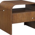 Giada Solid Wood And Veneer Nightstand
