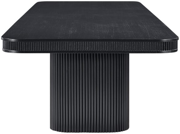 Mohari 112" Solid Wood And Oak Veneer Dining Table