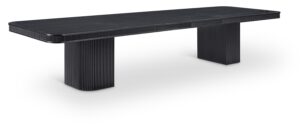 Mohari 112" Solid Wood And Oak Veneer Dining Table