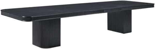 Mohari 112" Solid Wood And Oak Veneer Dining Table