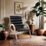 Randal Vegan Leather Upholstered Accent Chair