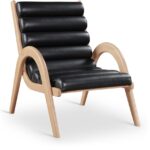 Randal Vegan Leather Upholstered Accent Chair