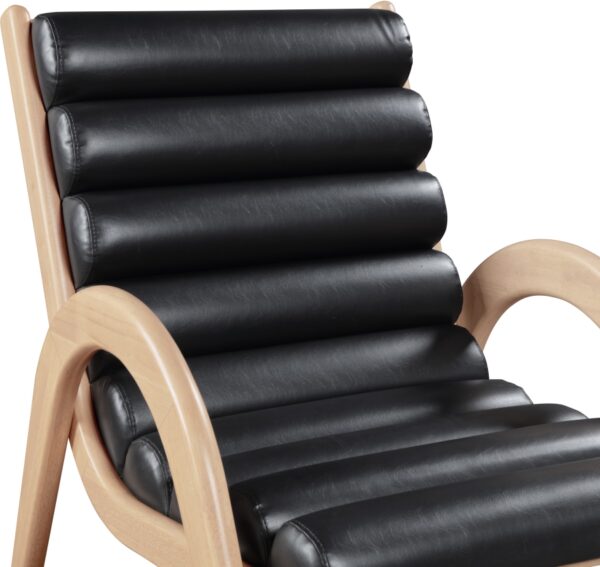 Randal Vegan Leather Upholstered Accent Chair