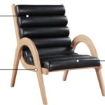 Randal Vegan Leather Upholstered Accent Chair