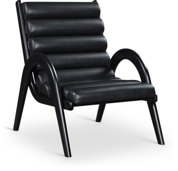Randal Vegan Leather Upholstered Accent Chair