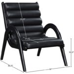 Randal Vegan Leather Upholstered Accent Chair