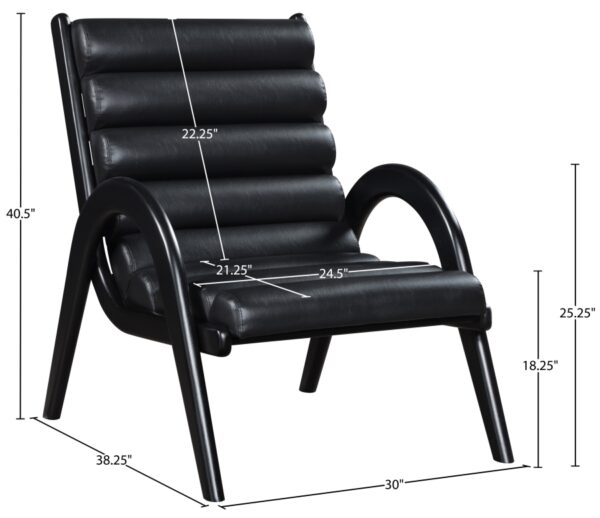 Randal Vegan Leather Upholstered Accent Chair