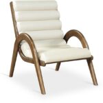 Randal Vegan Leather Upholstered Accent Chair