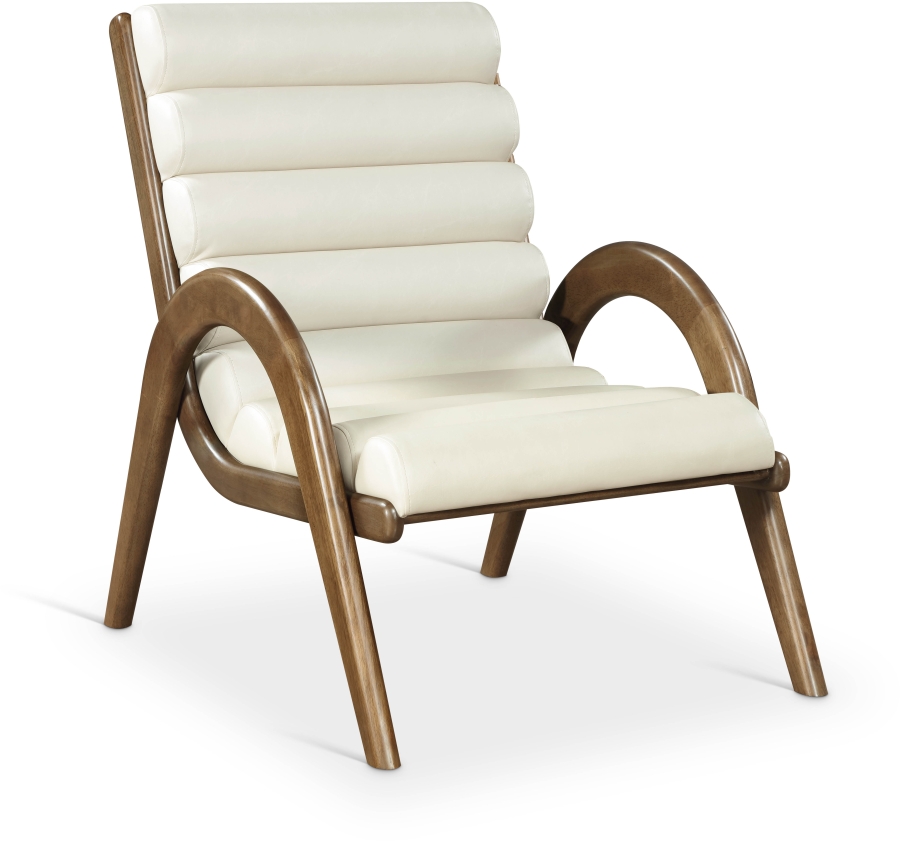 Randal Vegan Leather Upholstered Accent Chair