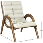 Randal Vegan Leather Upholstered Accent Chair