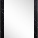 Pavia Genuine Marble Frame Mirror