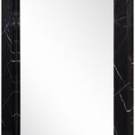 Pavia Genuine Marble Frame Mirror