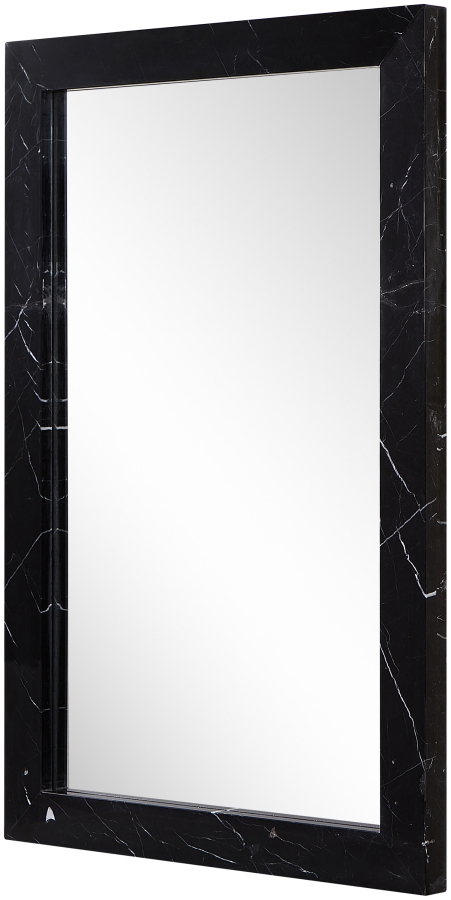 Pavia Genuine Marble Frame Mirror