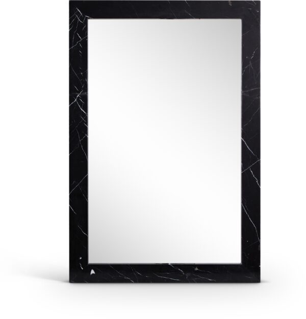 Pavia Genuine Marble Frame Mirror