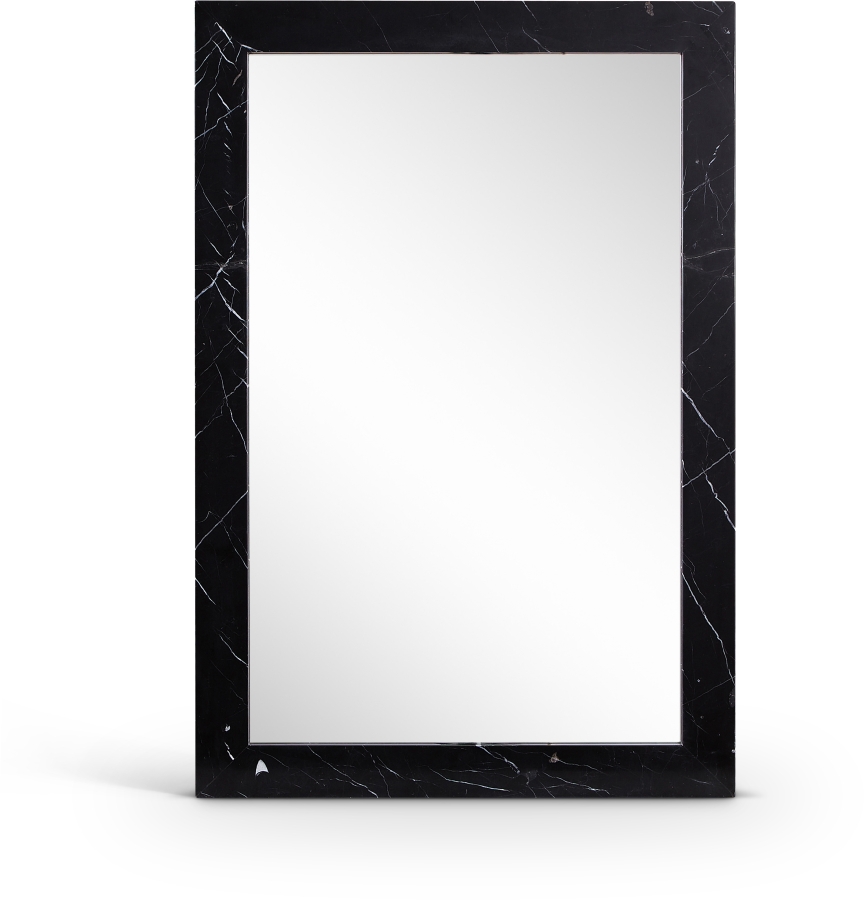 Pavia Genuine Marble Frame Mirror