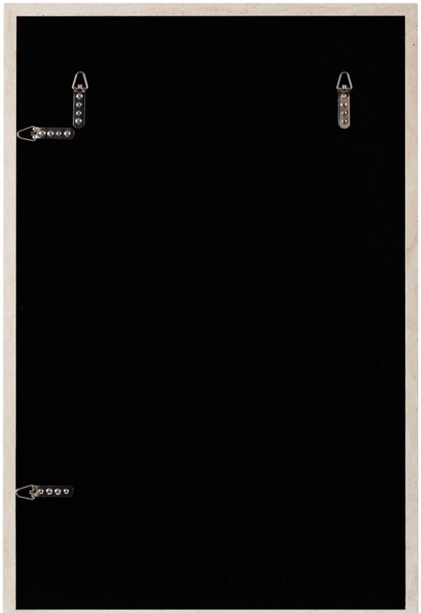 Pavia Genuine Travertine Frame Mirror