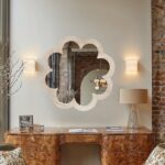Vicenza Genuine Travertine Frame Mirror