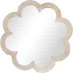 Vicenza Genuine Travertine Frame Mirror