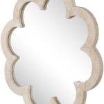 Vicenza Genuine Travertine Frame Mirror