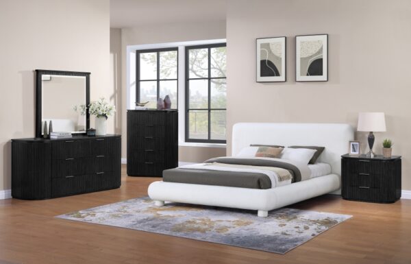 Astrid Solid Wood And Oak Veneer Mirror