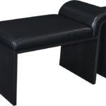 Delphine Vegan Leather Upholstered Bench