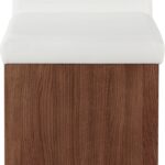 Delphine Vegan Leather Upholstered Bench