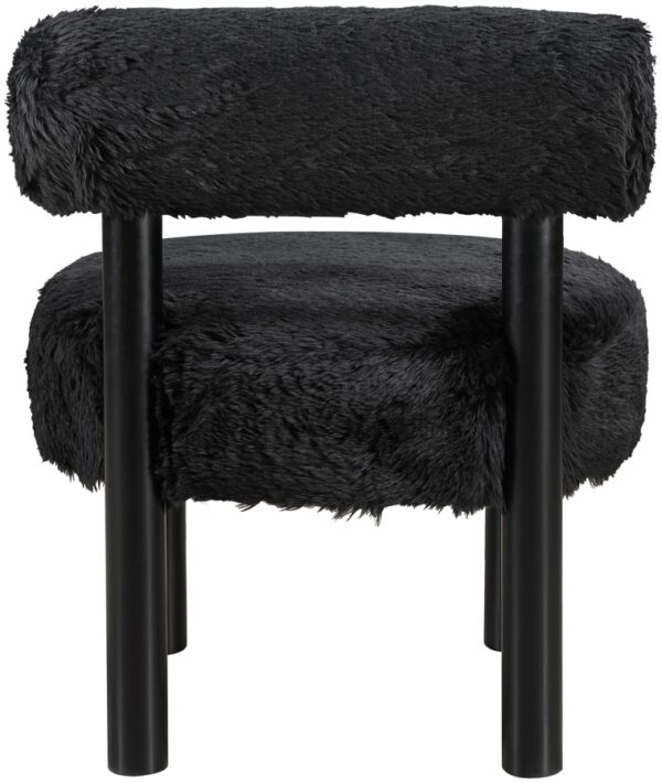 Ambre Vegan Shearling Fabric Upholstered Accent Chair