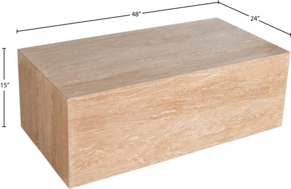 Bolzano Travertine Coffee Table