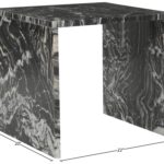Vernazza Marble End / Side Table