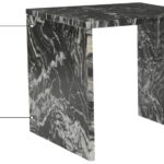 Vernazza Marble End / Side Table