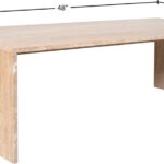 Vernazza Travertine Coffee Table