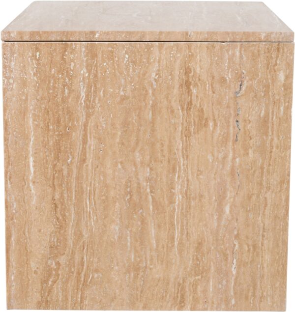 Vernazza Travertine End / Side Table