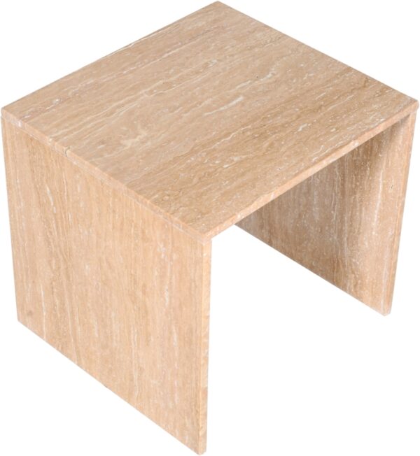 Vernazza Travertine End / Side Table